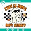 Boo Sheet SVG Download for Halloween crafting, ghostly design, Halloween SVG files.