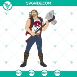 Thor Love And Thunder SVG File Bundle, Thor 2022 SVG Images, Thor Love And 2