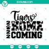 Tigers Homecoming 2022 SVG images for Cricut and Silhouette, ideal for crafting projects.