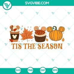 Fall-themed SVG images including autumn leaves, pumpkins, and a "Happy" sentiment. Perfect for seasonal crafting projects.