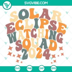 Total Solar Eclipse April 2024 SVG Cricut PNG DXF EPS