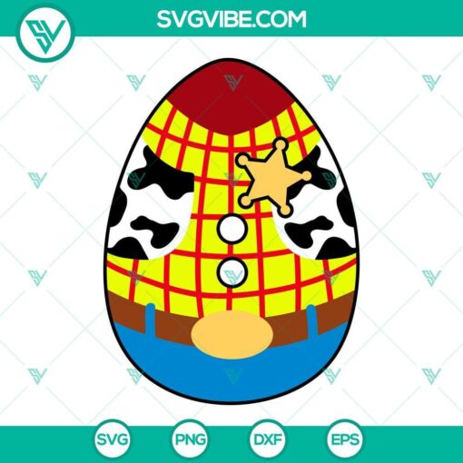 Toy Story Easter Eggs SVG Images Bundle, Woody Easter Egg SVG Images, Disney 2
