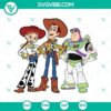 Toy Story SVG download with Buzz, Woody, and Jessie characters. Perfect for fans of Toy Story movies. Get your SVG files now!
