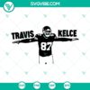 Travis Kelce SVG download for Kansas City Chiefs fans. Chiefs player 87 SVG images available for download. Ideal for crafting projects.