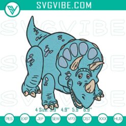 Trixie dinosaur embroidery designs featuring Disney Toy Story character, great for crafting.