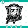 Troopers SVG images, including Stormtrooper and Mandalorian designs for Star Wars fans, available for download.