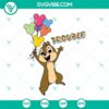 Disney Chip and Dale SVG bundle featuring Trouble Double design, ideal for crafting projects.