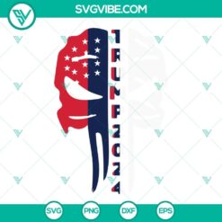 Trump Skull 2024, Trump Flag 2024 SVG files with "Take America" slogan design for digital use. Perfect for supporters.