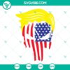 Trump Skull American Flag SVG, Trump 2024 SVG Files, Mean Tweets 2024 design - patriotic and edgy Trump-inspired SVG for 2024 campaign.