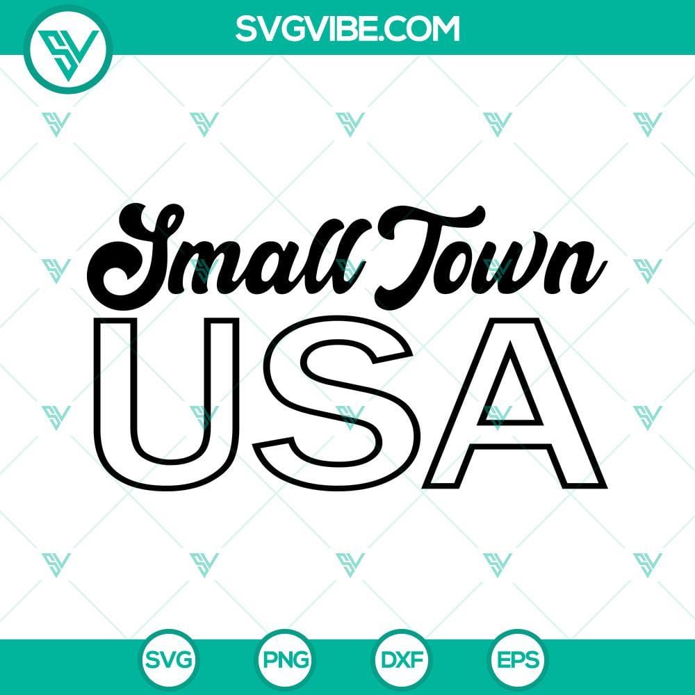 Try That In A Small Town Shirt SVG PNG DXF EPS Cut Files For Cricut Silhouette "Try That In A Small Town Shirt SVG Files - Country-themed cut files in various formats for crafting projects"
