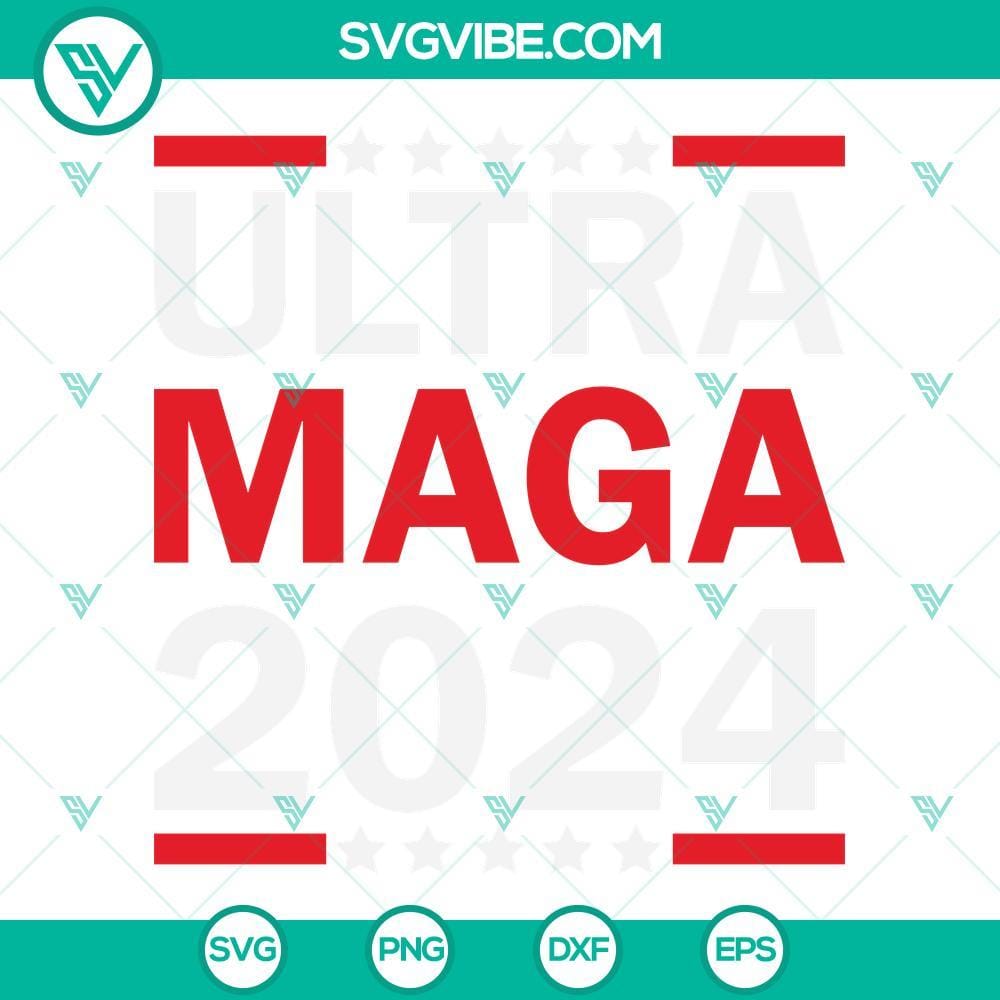 Ultra Maga 2024 SVG, Joe Biden Ultra Maga SVG, Donald Trump Maga Ultra SVG Ultra Maga 2024 SVG files featuring Joe Biden and Donald Trump Maga designs for digital use.