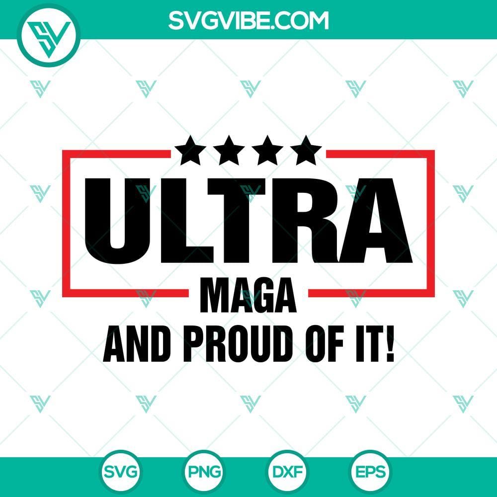 ultra-maga-and-proud-of-it-svg-ultra-maga-svg-donald-trump-maga-ultra-shirt-svg-9-mockup.jpg Ultra Maga And Proud Of It SVG Images featuring Donald Trump Maga design. Perfect for patriotic Trump supporters.
