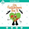 Bad Bunny Heart Poison Apple SVG files for Un Halloween Sin Ti design.