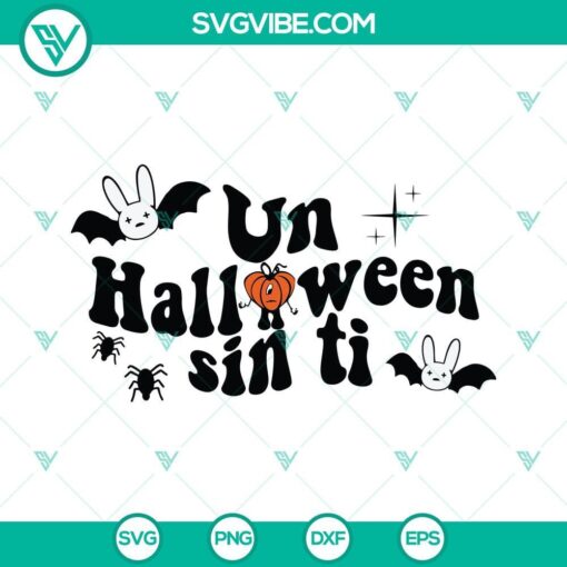 Halloween themed SVG, PNG, DXF, and EPS cut files for Cricut with ghost and pumpkin designs.
