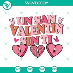 Un San Valentin Sin Ti SVG Files featuring Bad Bunny Candy Heart SVG Images by Benito for Valentine's Day crafts, printables, and decor.