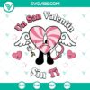 Bad Bunny Cupid SVG file for Un San Valentin Sin Ti design. Perfect for Valentine's Day projects. Download now.