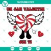 Un San Valentin Sin Ti SVG files featuring Bad Bunny Heart Cupid design, perfect for Valentine's Day crafts.
