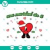 Bad Bunny "Una Navidad Sin Ti" and "Un Verano Sin Ti" SVG file, featuring festive and summer elements in a digital design.