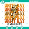 Unity Day lightning bolt and End Bullying SVG images for Be Kind Unity Day celebration.