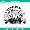 Universal Studios Harry Potter Minions SVG download featuring magical theme, ideal for crafting.
