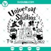 Universal Studios Trip 2022, Family Vacation SVG featuring Minion characters. Perfect for crafting and scrapbooking projects.