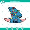 Upside down stitch SVG download with Christmas images. Unique stitch SVG design for projects.