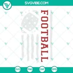 Football SVG images with USA flag design, perfect for Game Day. Download American Football SVG.