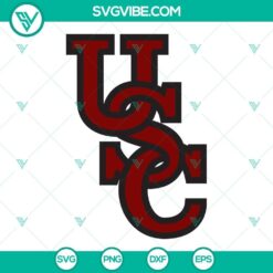 USC Trojans football logo SVG file for cut files, featuring PNG, DXF, and EPS formats. Perfect for USC sports fans and craft projects.