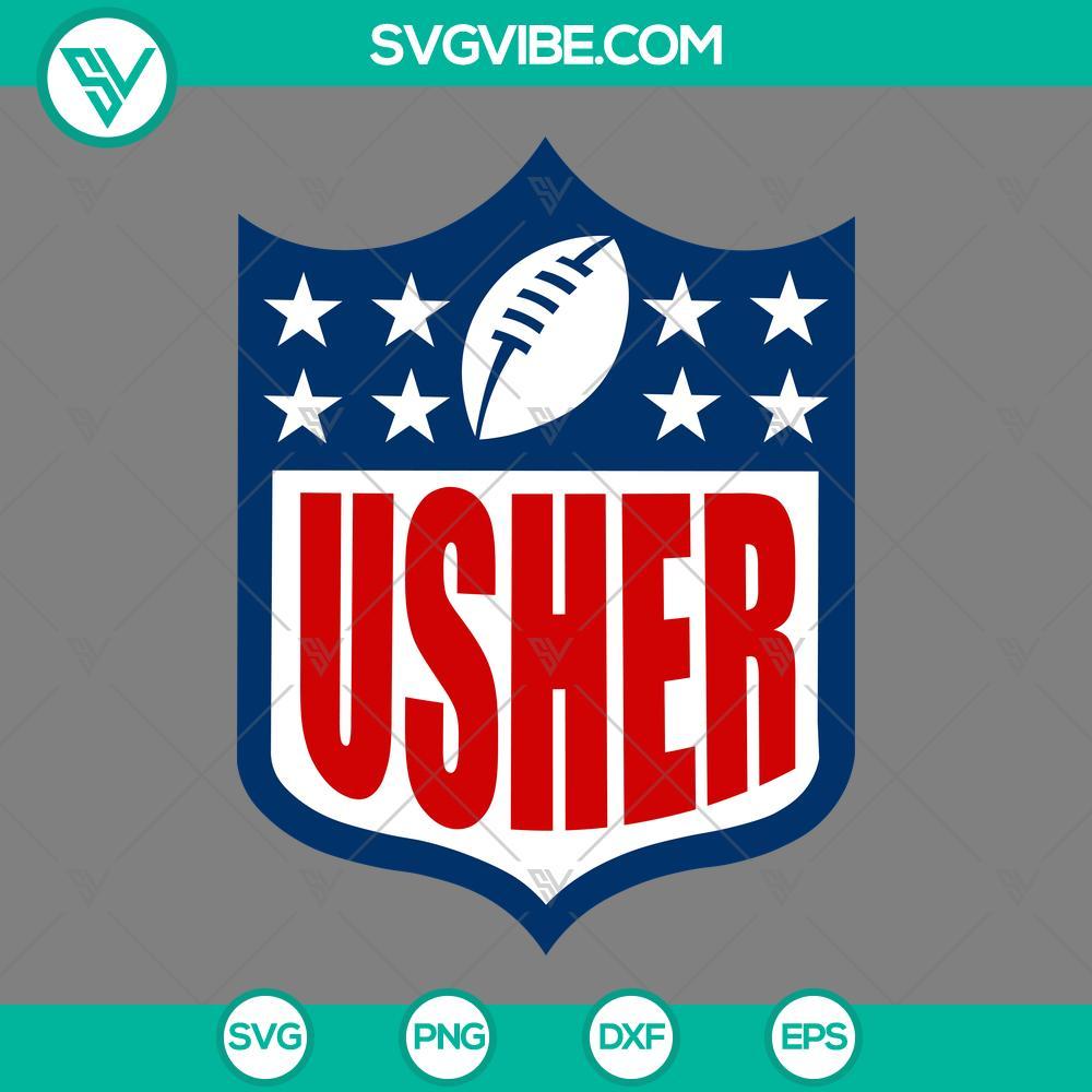 Usher Super Bowl 2024 SVG, NFL Halftime Show 2024 SVG PNG EPS DXF File Usher Super Bowl 2024 NFL Halftime Show SVG image with SVG, PNG, EPS, and DXF files for download.