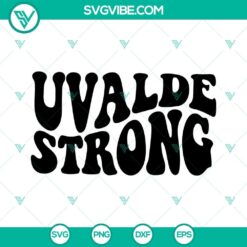 Uvalde Strong SVG bundle and Pray for Texas design featuring powerful graphics for digital use.