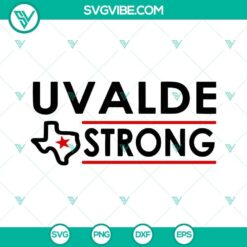 Uvalde Strong SVG file with Pray For Texas design, Uvalde Texas theme for download. SEO-optimized vector graphics for crafting projects.