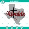 Uvalde Strong & Texas-themed SVG files for shirts, featuring bold and powerful designs perfect for crafting projects.