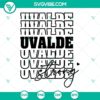 Uvalde Strong, Pray For Texas SVG design with Protect theme, Uvalde, Texas SVG download - ideal for supporting Texas with prayers and strength.
