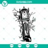 Vecna Clock and Stranger Things 4 SVG images along with The Upside Down SVG files, great for crafting projects.