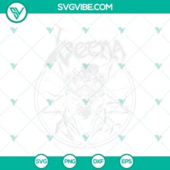 Vecna Face Stranger Things 4 SVG File PNG DXF EPS Cricut Files