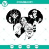Disney villains SVG files featuring Maleficent, Cruella, Ursula, and other evil characters for download. Ideal for crafting projects.