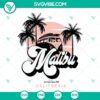 Vintage Malibu Surf Club California Since 1994 SVG File with beach themed images for digital use.