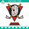 Voorhees Hockey embroidery design inspired by Friday The 13th Jason. Digital file for horror movie fans.