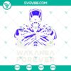 Wakanda Forever SVG design with Black Panther 2 elements, available in PNG, DXF, and EPS formats.