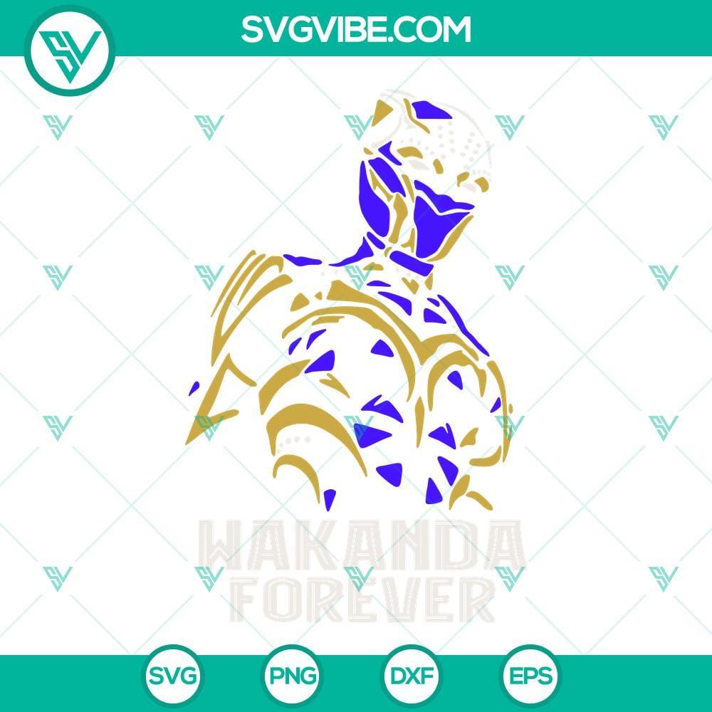 wakanda-forever-svg-black-panther-svg-black-panther-wakanda-forever-2022-svg-png-dxf-eps-vector-clipart-6-mockup.jpg Wakanda Forever, Black Panther SVG design with Wakanda logo and character silhouette for digital prints.