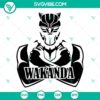 Wakanda SVG images featuring Black Panther and Marvel superhero designs. Perfect SVG cut files for download.