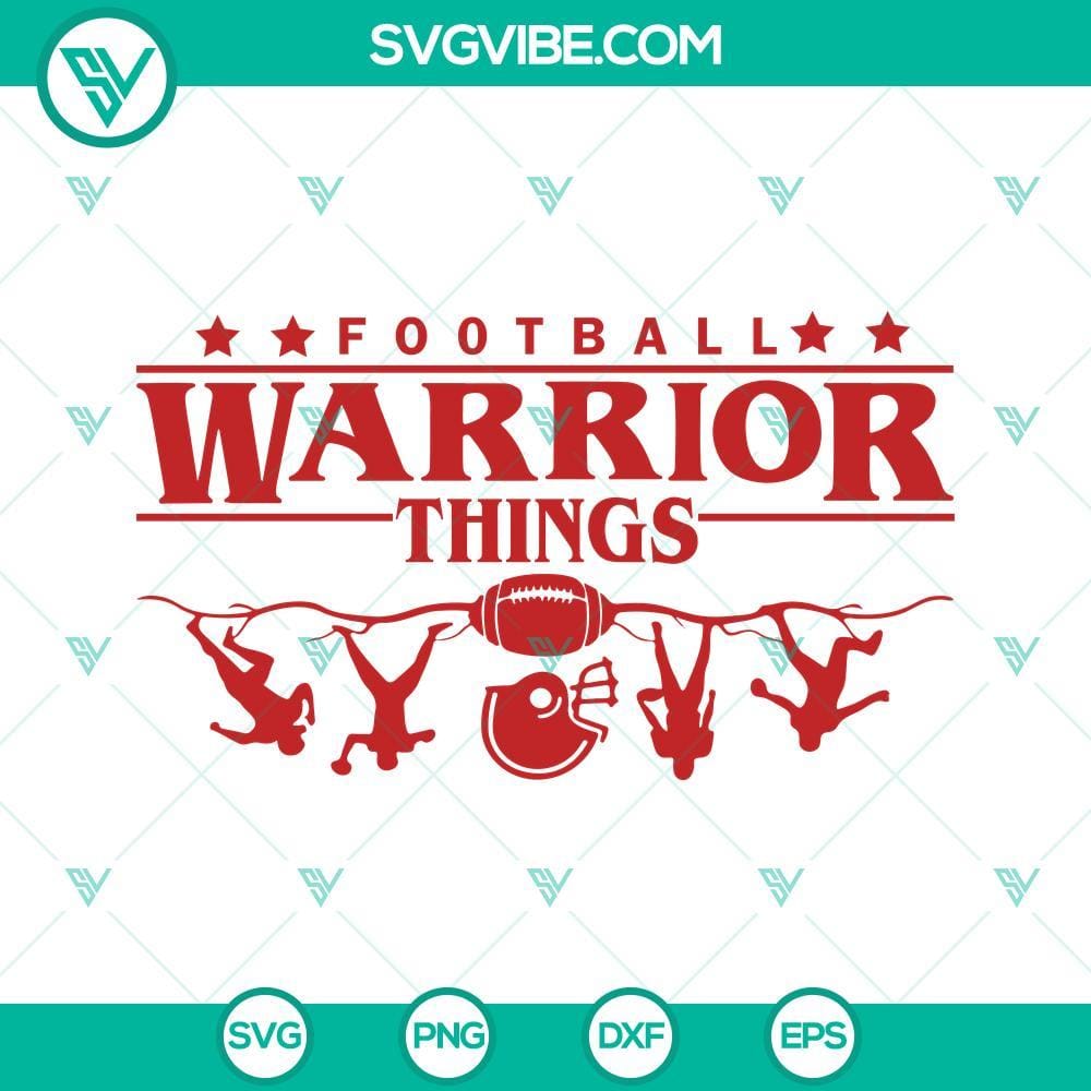Warriors SVG Download, Football Warrior Things SVG Download, School Spirit SVG Images Warriors, Football Warrior Things, School Spirit SVG Downloads for crafting, sports, and school projects. Unique designs for spirit wear.