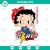 Empowering We Can Do It Girl Power SVG files and Betty Boop SVG images for Women's Day celebration, available in PNG format.