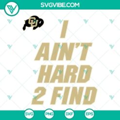 We Coming Colorado Buffaloes SVG Images, Colorado Cut File, Coach Prime 2