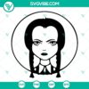 Wednesday Addams horror movie SVG files for download. Addams Family SVG design in PNG and DXF format.