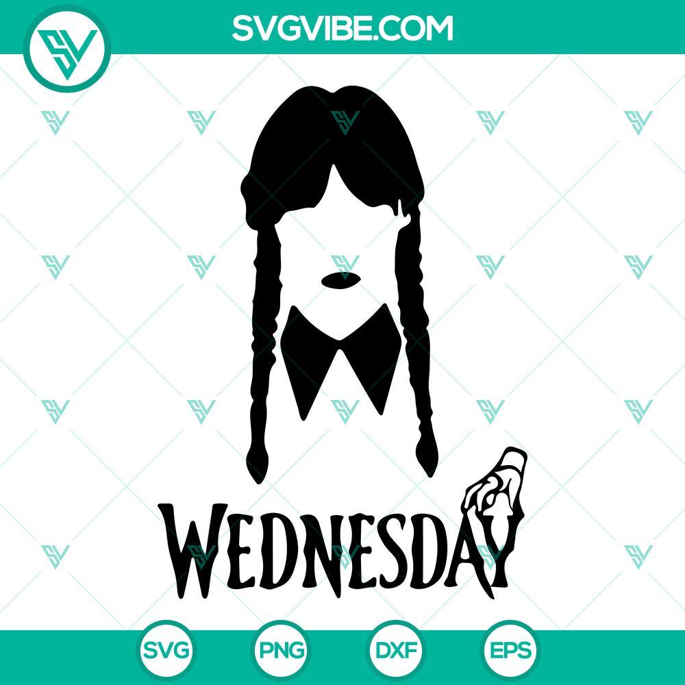 wednesday-addams-svg-thing-svg-wednesday-svg-addams-family-svg-png-dxf-eps-cutting-files-7-mockup.jpg Wednesday Addams and Thing SVG files, Addams Family themed digital design for craft projects, silhouette graphics.