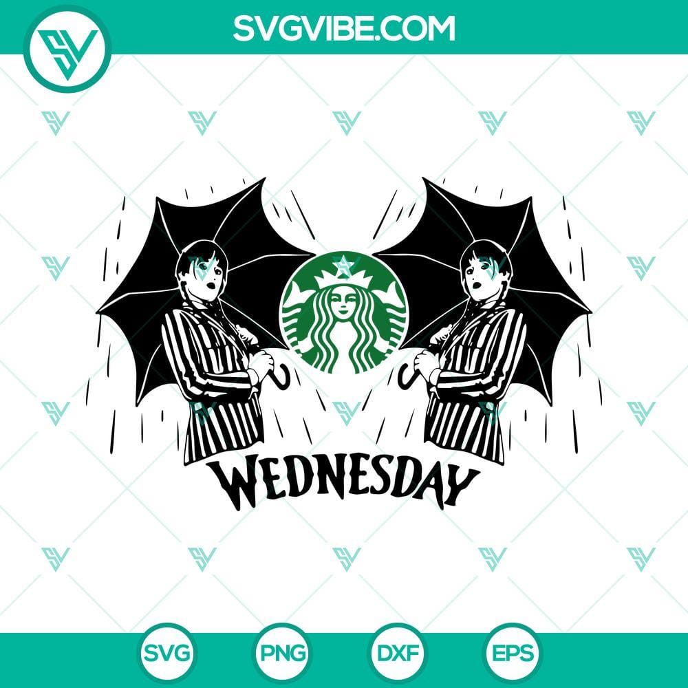 wednesday-starbucks-wrap-svg-venti-full-wrap-svg-wednesday-addams-template-cold-cup-design-svg-png-dxf-eps-1-mockup.jpg Wednesday Starbucks themed full wrap SVG images for Venti cups. Perfect for download on a Wednesday.