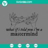 Taylor Swift "Mastermind" lyrics SVG file with a bold design, ideal for crafting projects. EPS, PNG, DXF formats available.