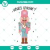 Boojee Bougie Christmas SVG Download featuring festive Whats Crackin SVG images for Christmas projects.