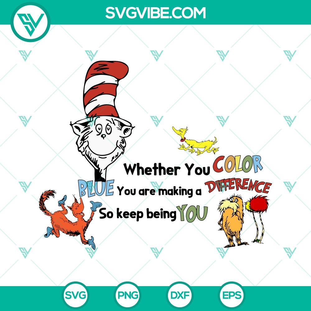 whether-you-color-the-world-or-light-it-up-blue-svg-cat-in-the-hat-svg-dr-seuss-quotes-svg-10-mockup.jpg Cat in the hat SVG image for autism awareness, colorful design for lighting it up blue or coloring the world.
